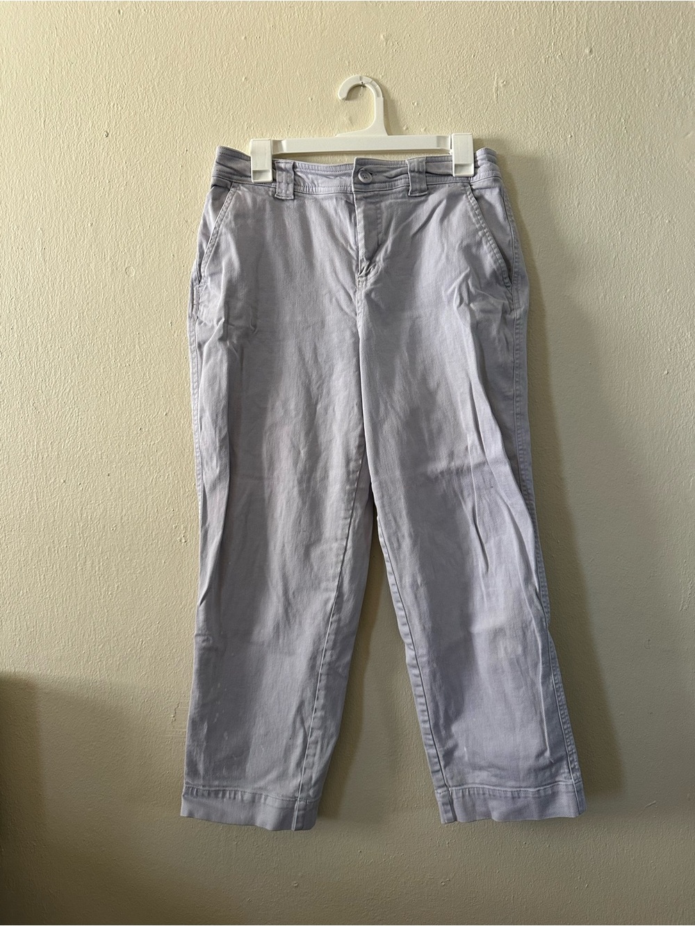 a new day Women's Straight-Leg Chino Pants in Lavender
